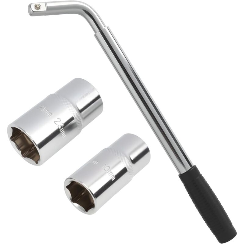 Teleskop-schraubenschlüssel Für Autos, 17–23 Mm Steckschlüssel, Vielseitiges Und Langlebiges Werkzeug