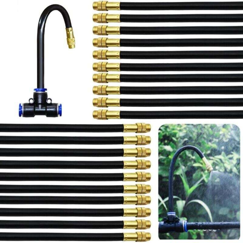 Verstellbare 8-mm-kupfer-sprühdüse – 20 Stück Zur Bewässerung Von Garten, Terrasse Und Rasen (ortviai)