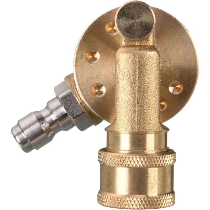 6,35-mm-drehkupplung Für Hochdruckreiniger, 240°-schnellkupplung, Bis Zu 4500 Psi