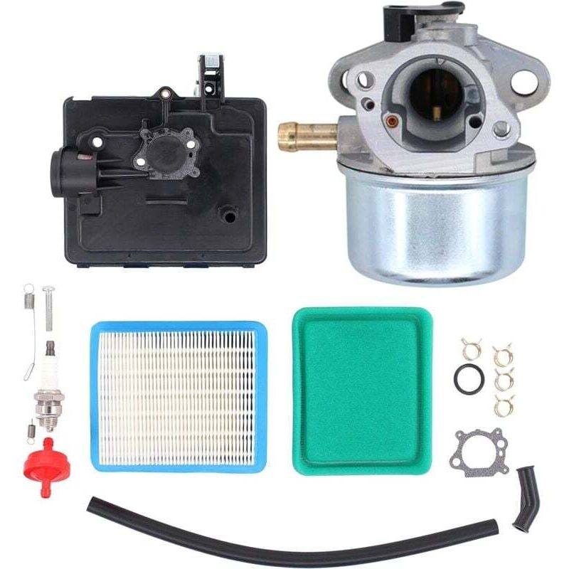 Vergaser-reparatursatz Für 4-takt-rasenmähermotoren, Kompatibel Mit Briggs & Stratton 124t02, 124t05, 124t07 Und Ortviai