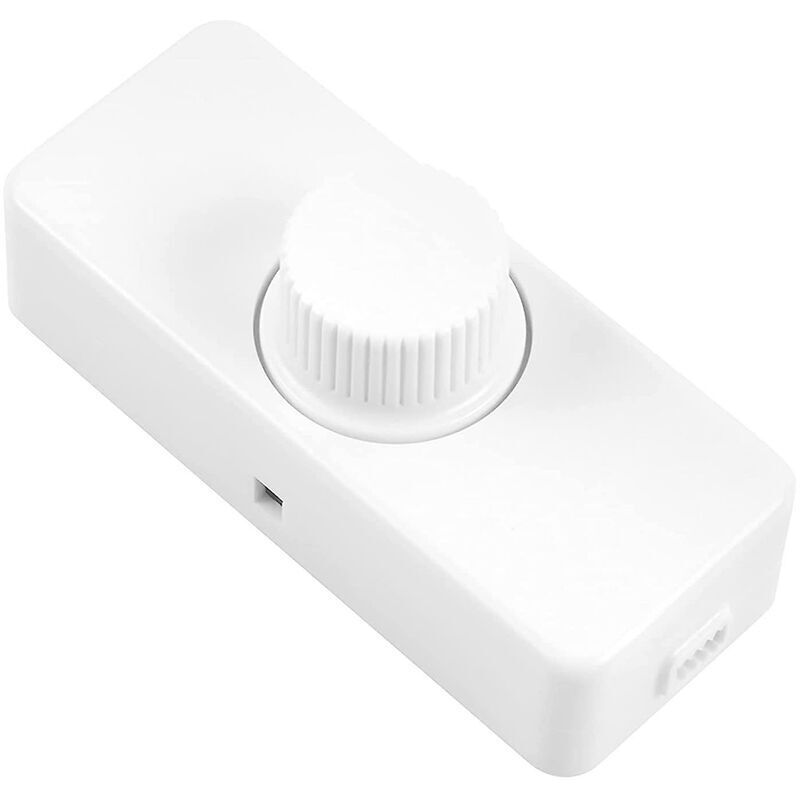 Ortviai Drehdimmer Für Led-lampen, 3–100 W, Für Dimmbare Glüh- Und Halogenlampen, 220–240 V, Weiß