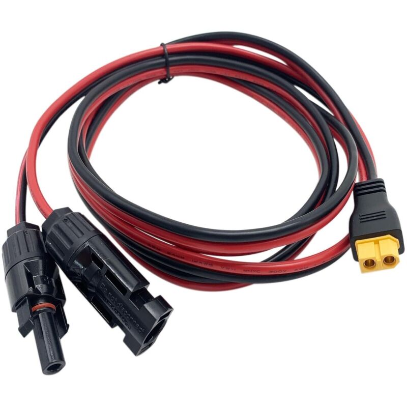 Wasserdichter 12awg 5,5-mm-solarstecker Für Lithium-module Und -batterien