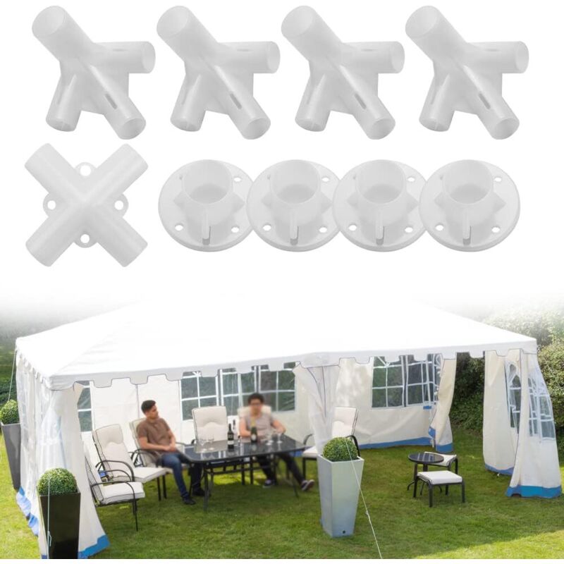 9-teiliges Ersatz-zeltverbinderset Für Campingzelte Und Heimzelte