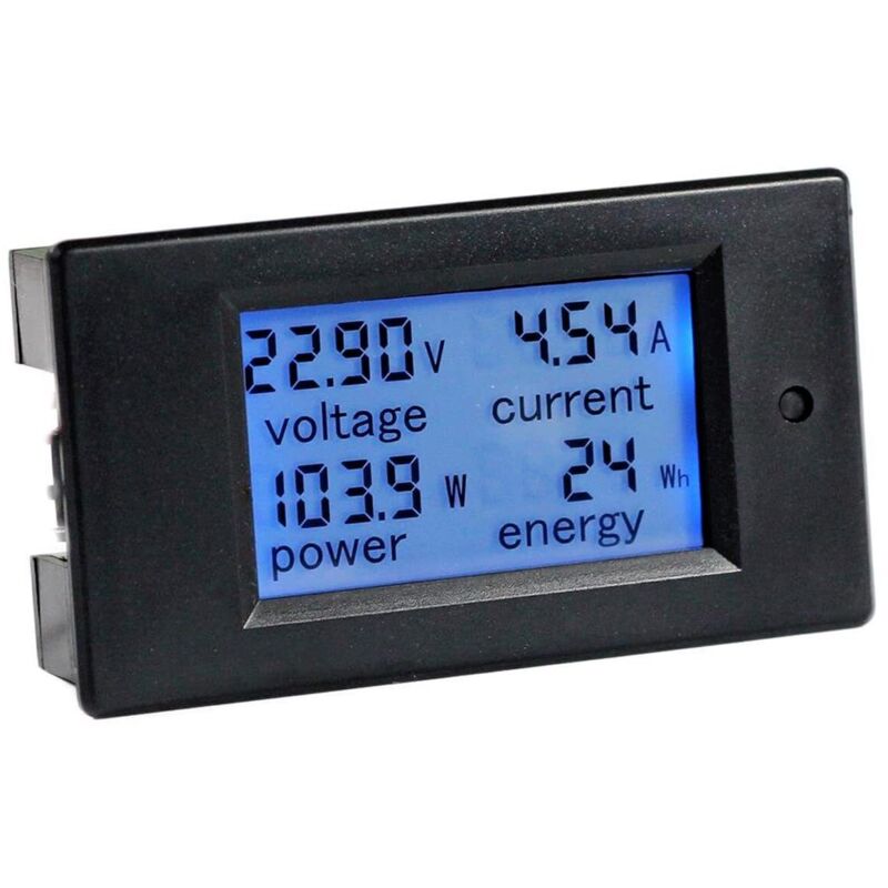 Multifunktions-lcd-messgerät 6,5–100 V 20 A, Misst Strom, Spannung, Leistung Und Energie