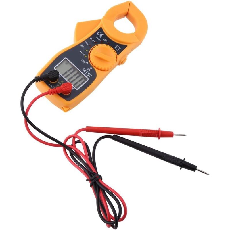 Digitales Zangenmultimeter Ac/dc Lcd-bildschirm Voltmeter Amperemeter Ohmmeter Multifunktionsmesser