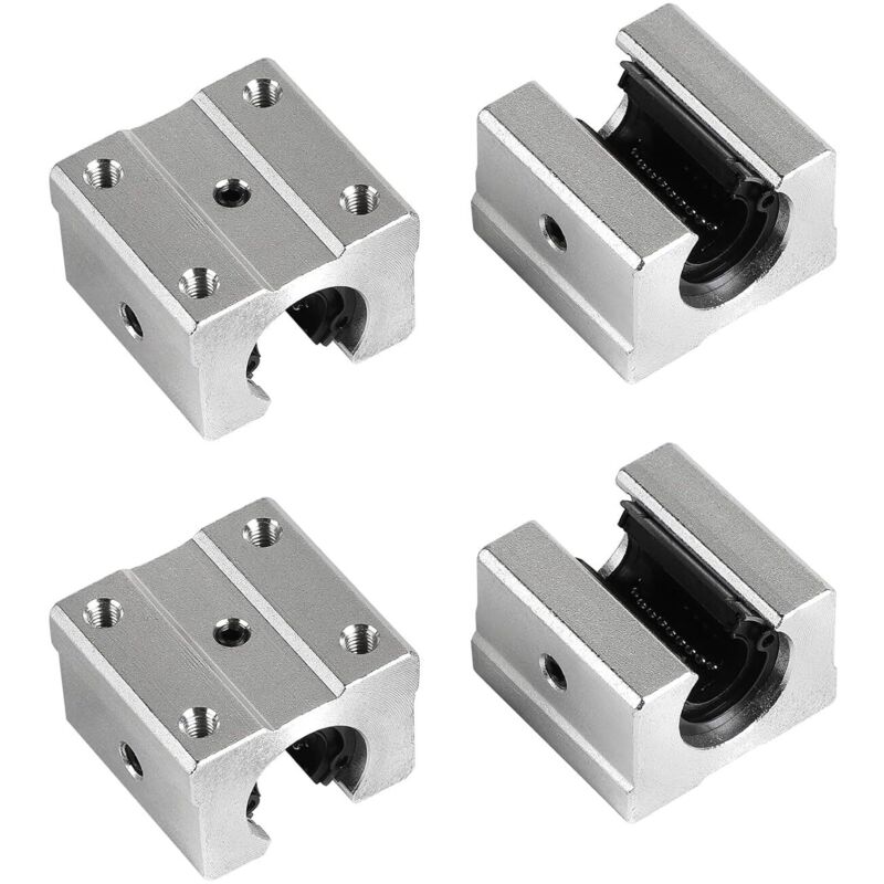 Linearschlitten Sbr12uu Aus Aluminiumlegierung, 4 Stück Für Cnc- Und Elektronikgeräte
