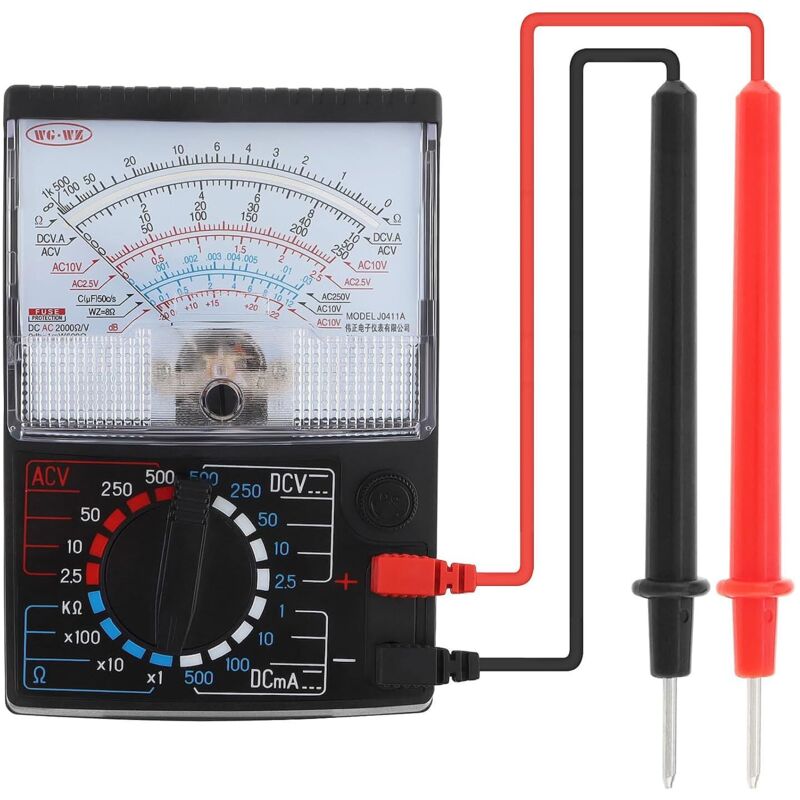 Analoges Multimeter Mit Drehknopf Zum Testen Von Elektrischen Wechsel-/gleichstromkabeln Und -schaltungen