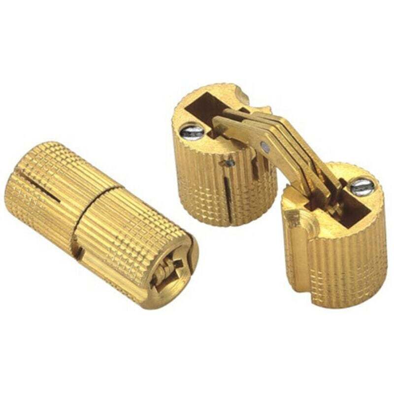 10 Ortviai 8mm Messing-zylinderscharniere Für Holztüren, Schränke Oder Wohnwagen