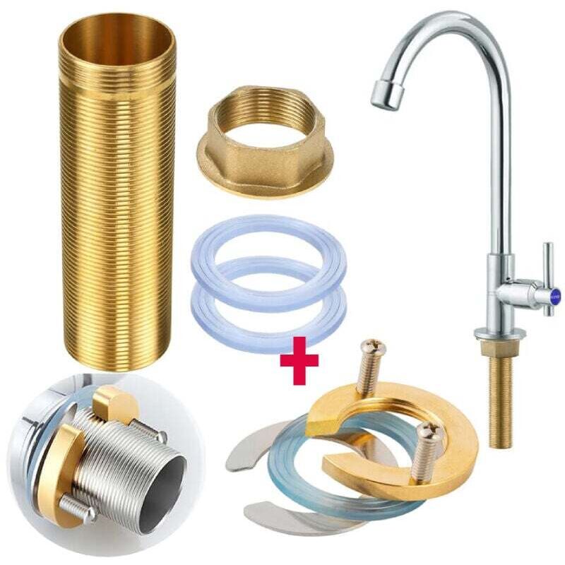 Ortviai Messing-wasserhahn-reparaturset M32-100 Mm Mit Befestigungszubehör