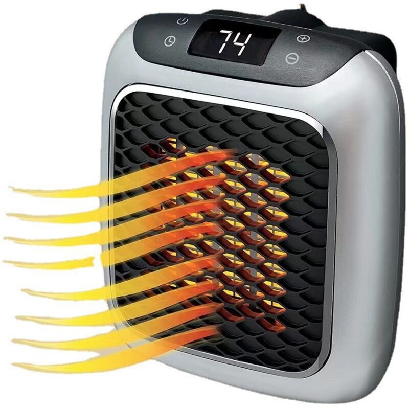 800-w-keramik-heizlüfter Mit Einstellbarem Thermostat Für Schlafzimmer, Büro, Wohnzimmer