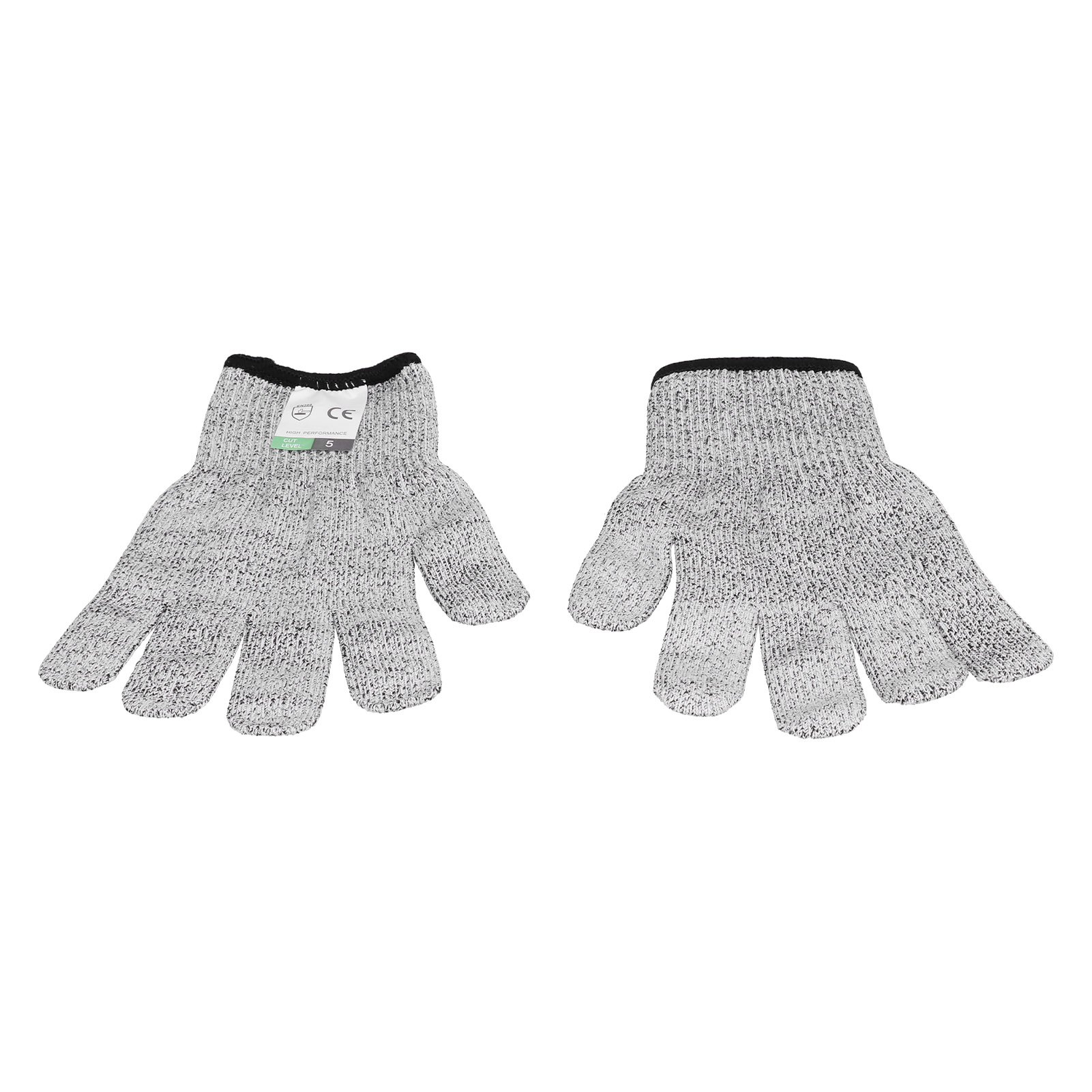 Schnittfeste Handschuhe, Abriebfeste Handschuhe (art.-nr. Syjc-h41, Grau Mit Schwarzem Besatz), Größe L