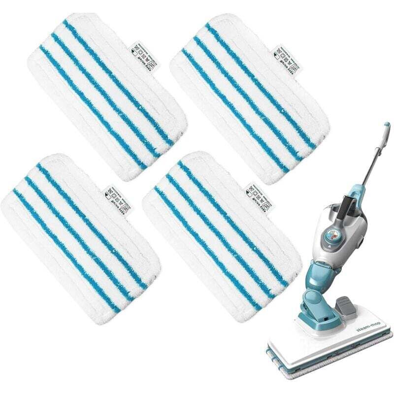 Set Mit 4 Ersatz-wischmopppads Für Polti Vaporetto Vaporforce Bürste Paeu0332 Ortviai