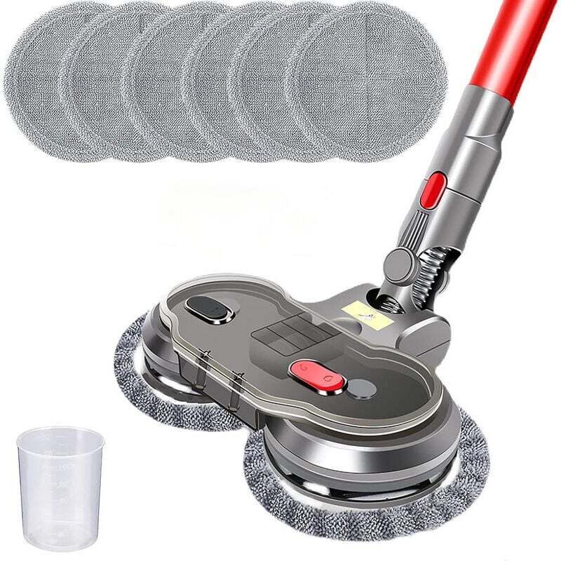 Motorisierte Turbobürste Für Dyson V7, V8, V10, V11 Und V15 Staubsauger – Reinigung Von Marmor- Und Holzböden Mit Ortviai Mikrofasertuch