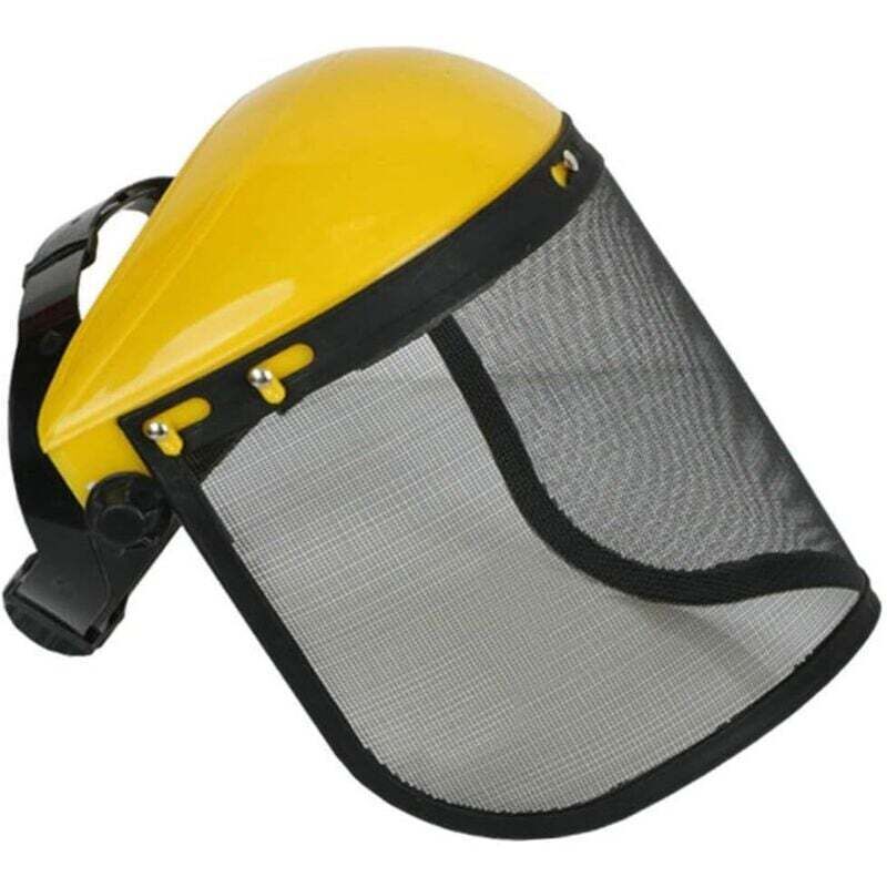 Schutzhelm Mit Vollnetzvisier Für Rodungs- Und Forstarbeiten Von Ortviai