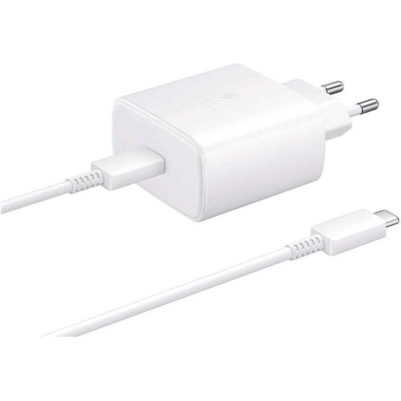 Ortviai 45w Usb-c Ladegerät Für Samsung Galaxy S24 S23 S22 S21 S20 Note 20 Tab S9 S8 S7 Mit 1m Kabel