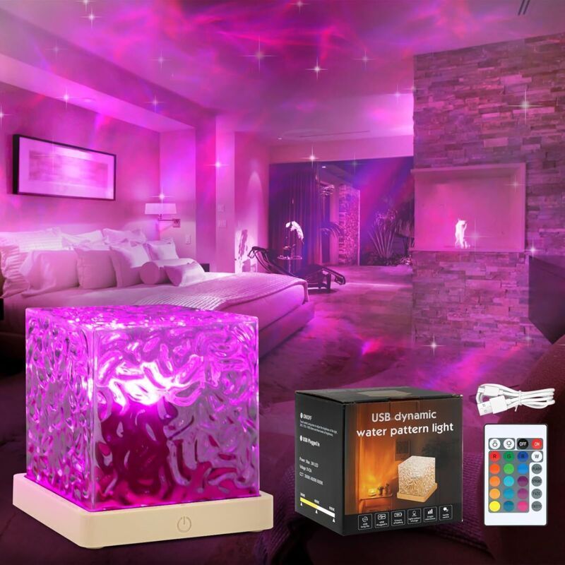Ortviai 16-farben-sternenhimmel-led-projektor Mit Fernbedienung Für Baby-/kinderzimmer, Heimdekoration