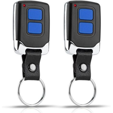 Set Mit 2 Fernbedienungen Exklusiv Für Hörmann 868,3 Mhz, Blaue Taste: Hsm4 868, Hse2 868, Hsm4 868, Hs4 868, Hs(m) 2/4, Hsz1 868, Hsp4 868, Hsp4 C, Hsd2 A