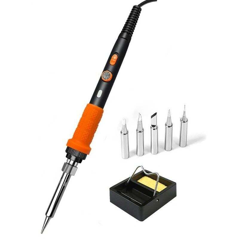 Ortviai 60w Präzisionslötkolben Mit Einstellbarer Temperatur (200-450℃) Und Schnellaufheizfunktion Für Reparaturen