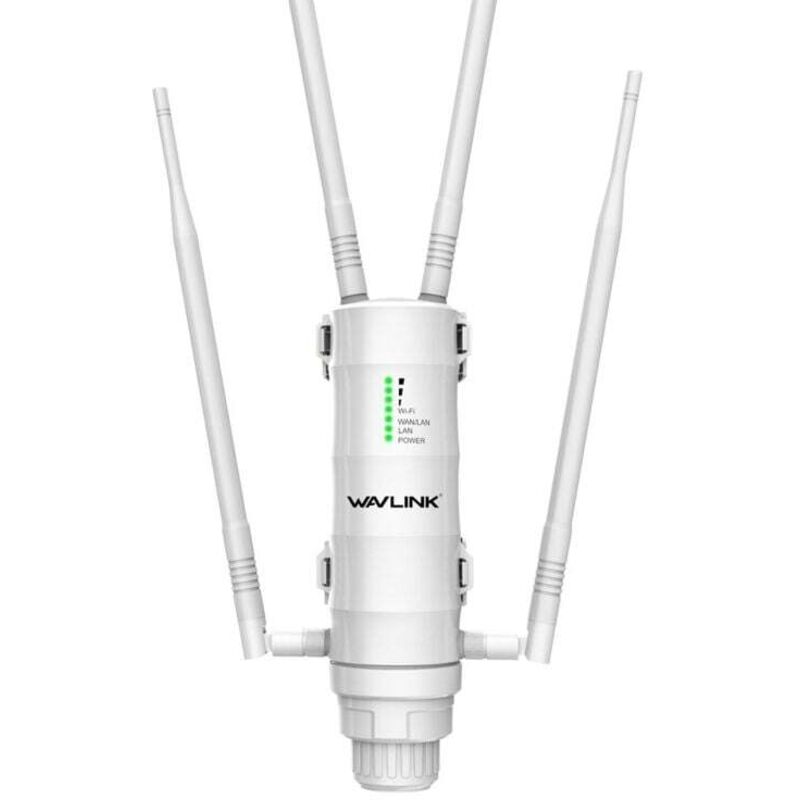 Ortviai Ac1200 Dualband-wlan-router Für Den Außenbereich (2,4 Ghz/5 Ghz) Mit Hochleistungsantenne