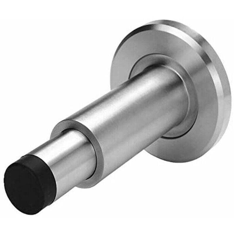 Verstellbarer Türstopper Aus Edelstahl 304 Mit Gummispitze Zum Schutz Der Wand Von Ortviai