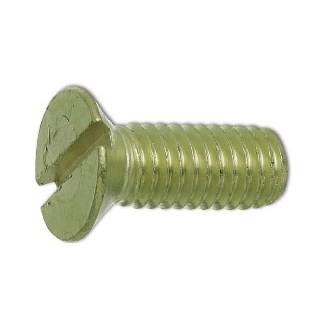 Senkschraube mit Schlitz DIN 963 Messing M5 x 20mm