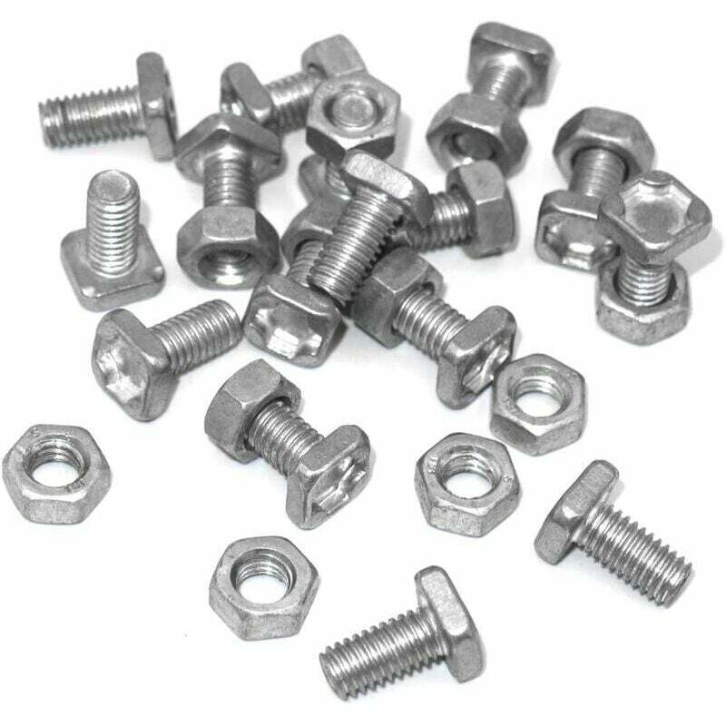 Packung Mit 50 Universal-muttern Und -schrauben Für Praktische Klemmen