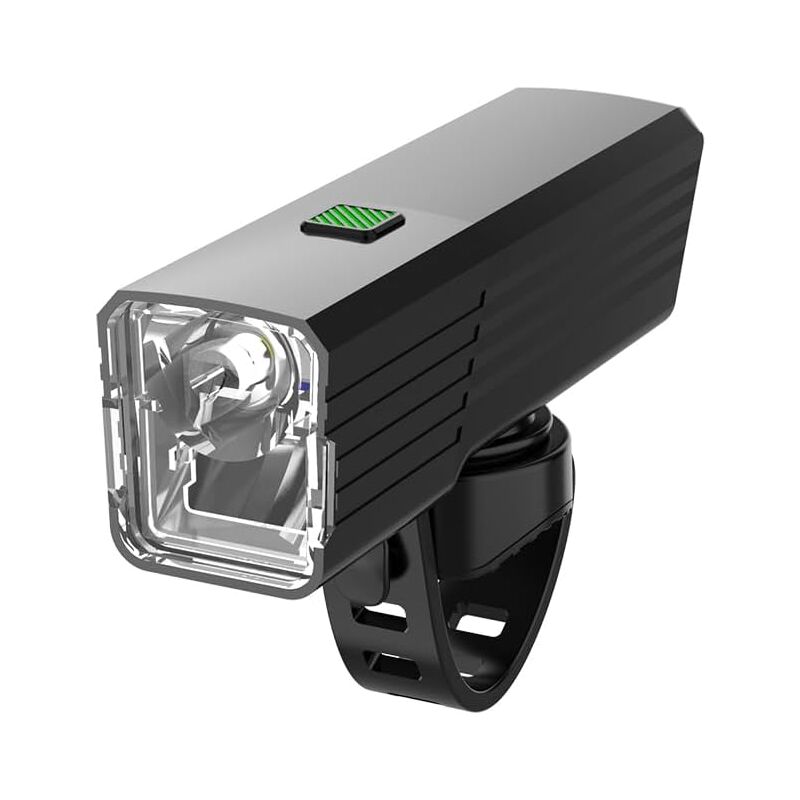 Wiederaufladbare Led-fahrradbeleuchtung Per Usb Mit Zwei Modi: Straßenbeleuchtung/überquerungsbeleuchtung/leistungsstarke Nachtbeleuchtung