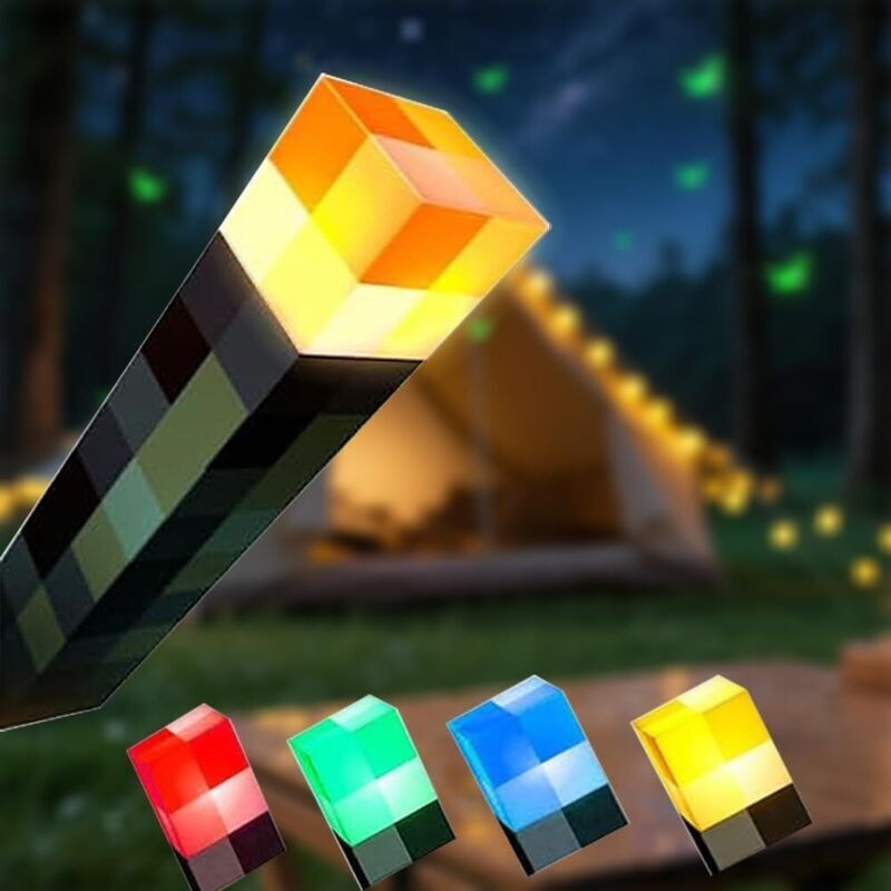 Ortviai 28 Cm Usb-wiederaufladbare Led-taschenlampe Für Kinderzimmer, Wohnzimmer, Arbeitszimmer, Dekoration