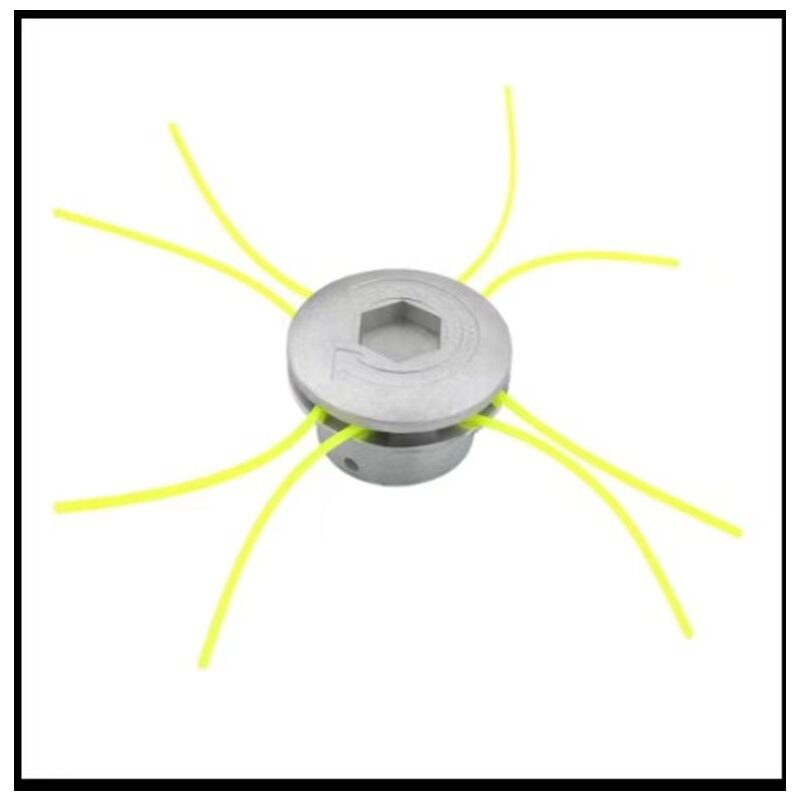 Universeller 4-faden-trimmerkopf Aus Aluminium Für Rasenmäher, 72 X 44,5 Mm