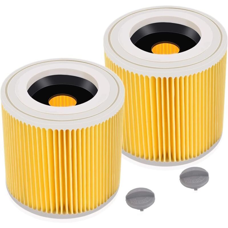Ersatzfilter Für Wd2, Wd3, Mv2 Und Mv3 Staubsauger – 2er-pack
