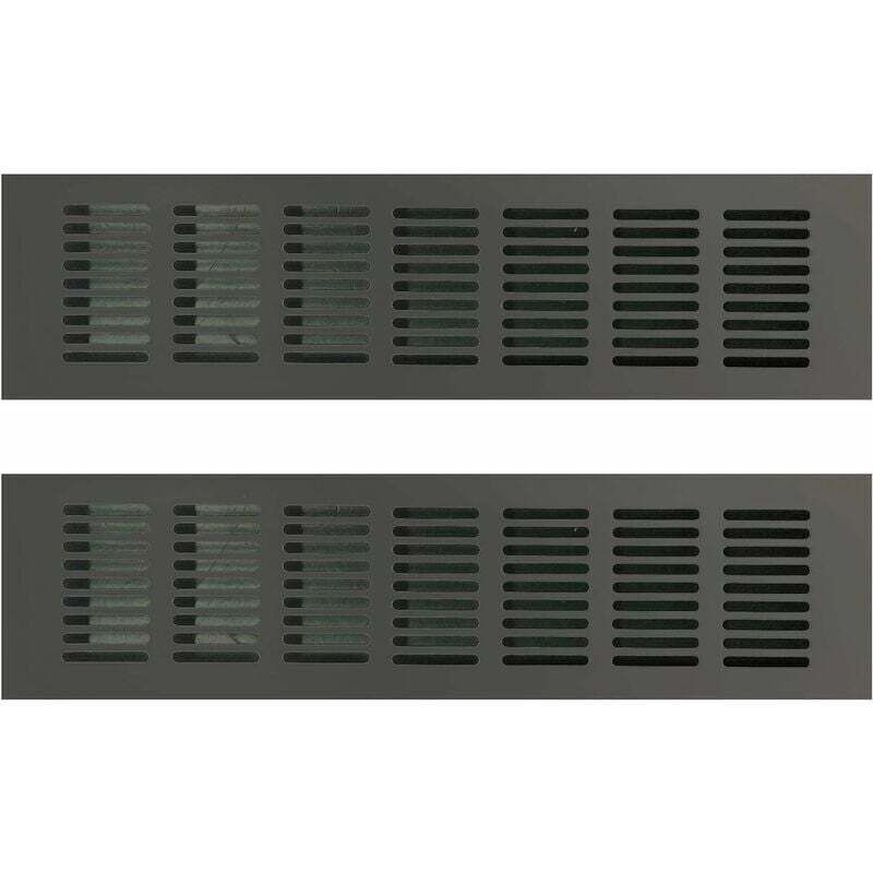 Rechteckiges Lüftungsgitter 80x300 Mm Für Optimale Belüftung – 2er-pack Ortviai