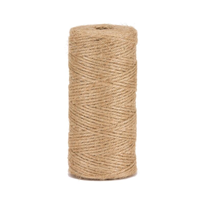Naturjute-bindfaden 1,5 Mm – 200 M Für Garten-, Heimwerker- Und Bastelprojekte