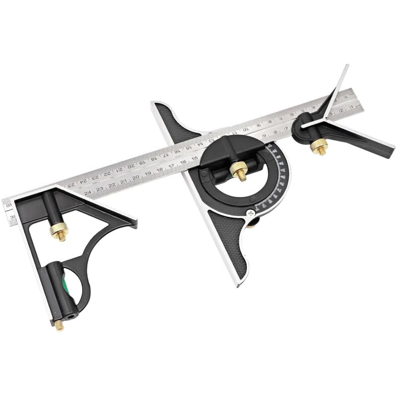 Verstellbarer 300-mm-multifunktionswinkel Für Tischler- Und Schreinerarbeiten, Präzisionswinkel