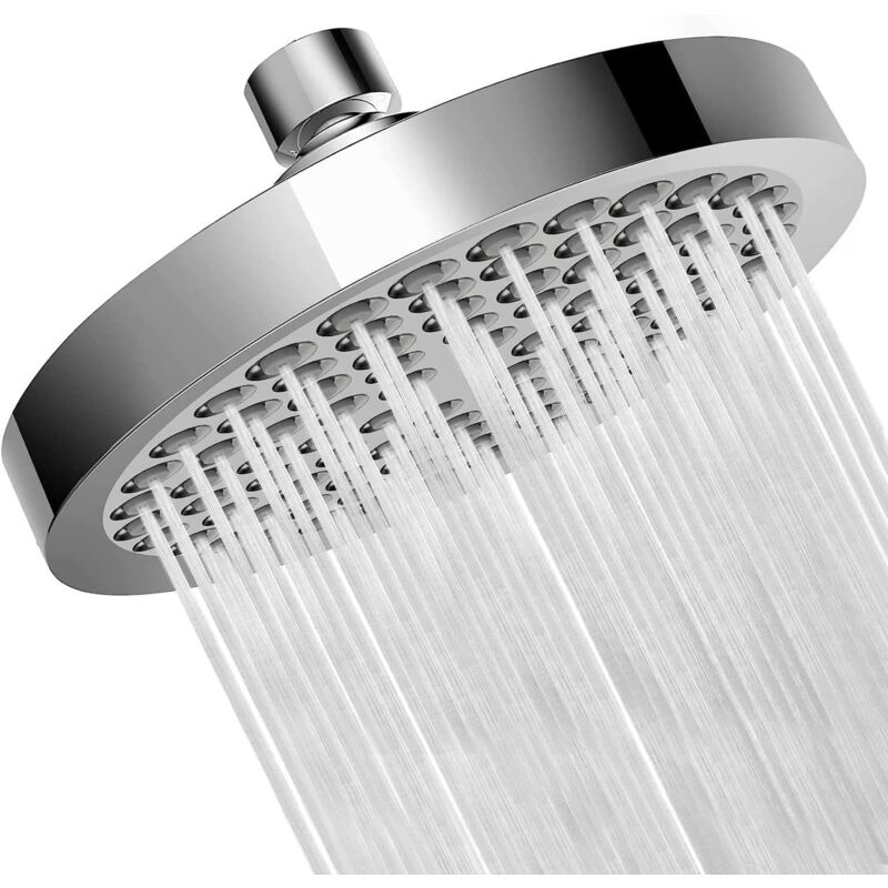 Universeller Runder Hochdruck-duschkopf Mit Anti-kalk-funktion Und Wassersparfunktion