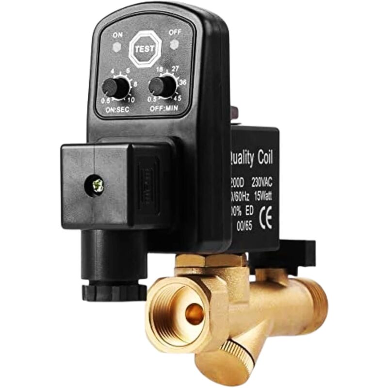 Elektronisches Ablassventil G1/2 Dn15 230v Für Luftkompressor-kondensat