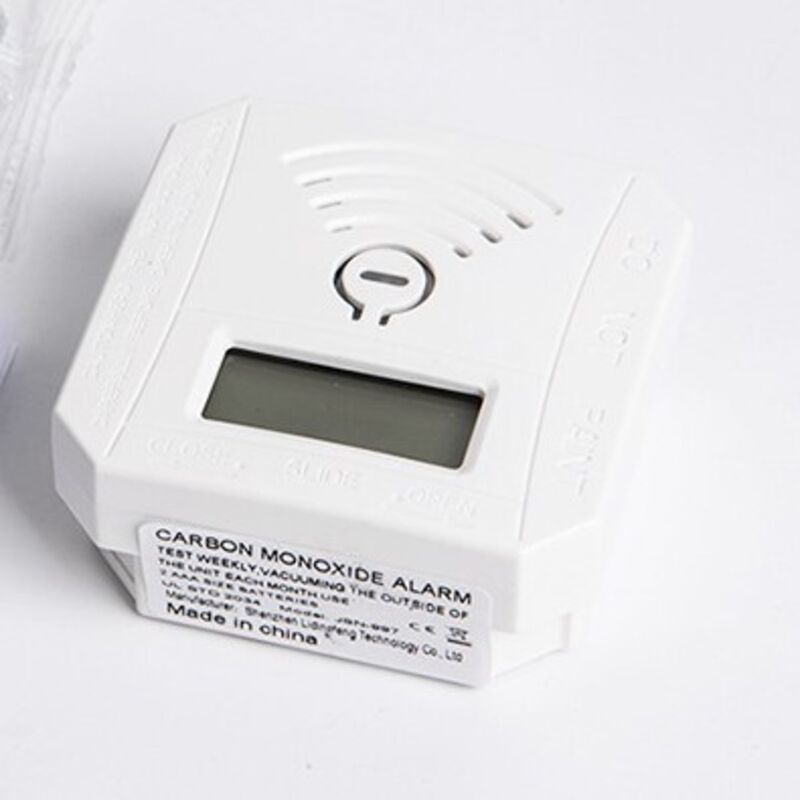 Tragbarer Kohlenmonoxidmelder Mit Lcd-bildschirm, Akustischem Alarm Und Hochempfindlichem Sensor
