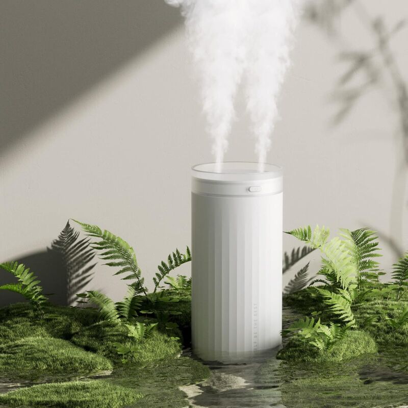 Tragbarer Luftbefeuchter 4000 Mah, Dual-nebel-funktion, Leiser Betrieb, Automatische Abschaltung, Ideal Für Zuhause, Büro Und Reisen