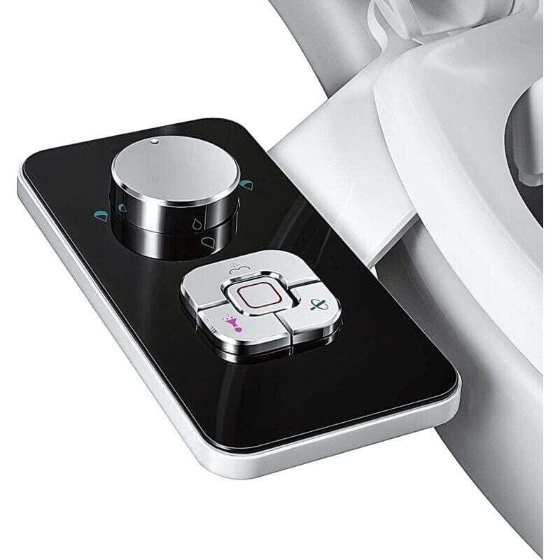 Ortviai Nicht-elektrischer, Selbstreinigender Teleskop-bidet-sprühkopf Mit Zwei Düsen Und Kaltwasserregulierung