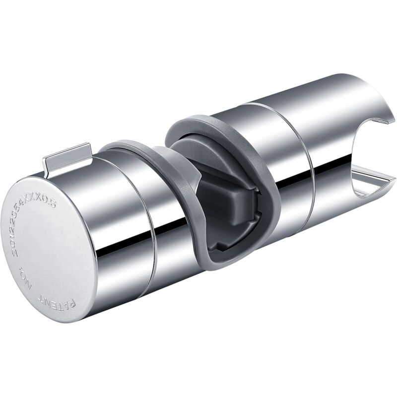 360° Verstellbare Duschhalterung Für Duschköpfe Ø19-25 Mm Aus Verchromtem Abs