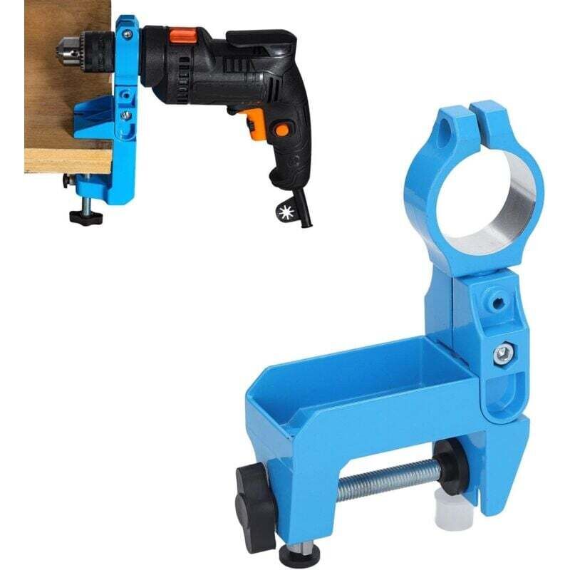 Ortviai 360° Drehbarer Bohrständer Mit 43-mm-spannzange Für Bohrmaschinen, Schleifmaschinen Und Schraubendreher