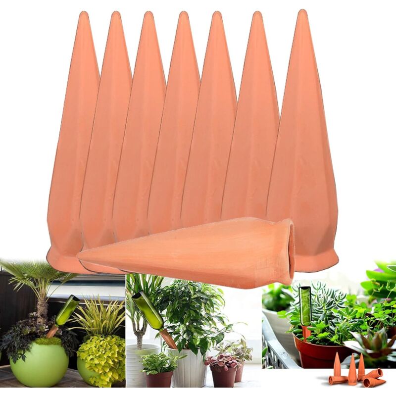 Ortviai 8-teiliges Terrakotta-tropfbewässerungssystem Für Zimmer- Und Gartenpflanzen