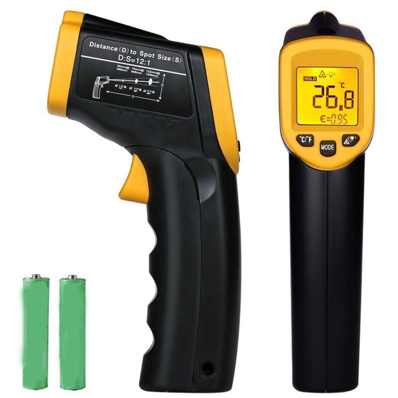 Präzises Infrarot-thermometer -50 °c Bis 380 °c Für Die Schnelle Temperaturmessung Von Lebensmitteln In Der Küche