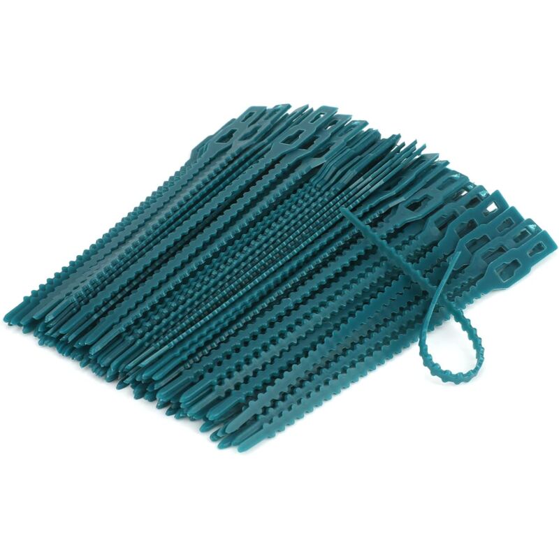 Verstellbare Gartenbinder, 40er-packung, Pflanzenstützen Aus Kunststoff, 23 Cm