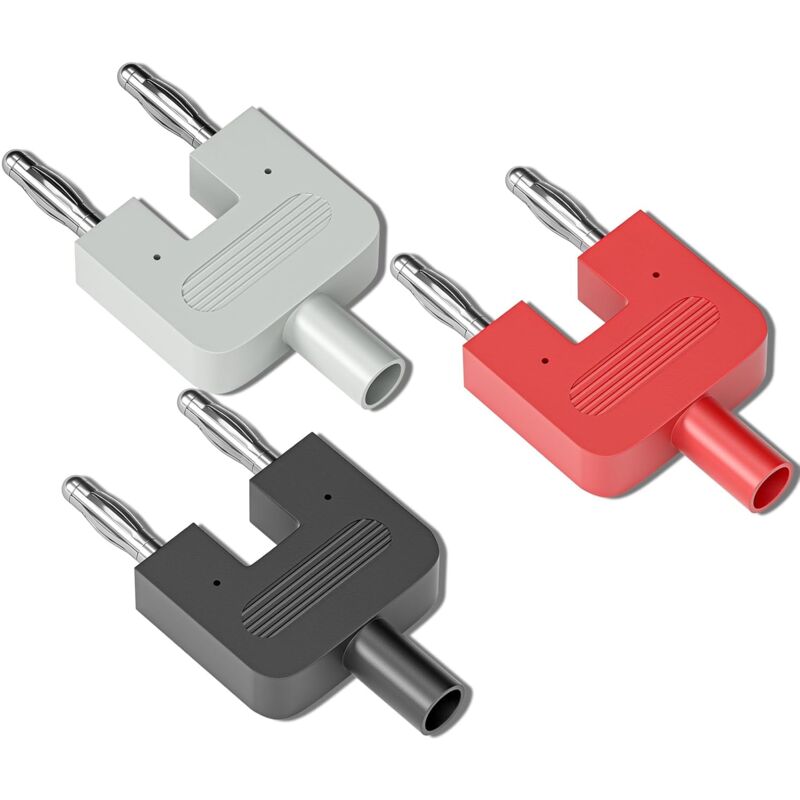 4-mm-bananenstecker (weiblich Auf Männlich) Für Elektrische Prüfungen – 3er-pack