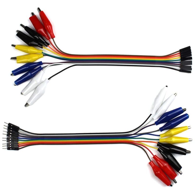 Jumperkabel Mit Krokodilklemmen Für Elektronikprojekte Und Led-netzteile