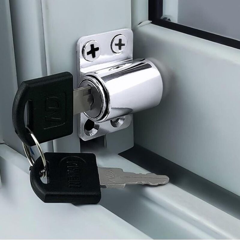 Sicherheitsschloss, Schlüssel, Fenster, Tür, Aluminium, Haus, Büro