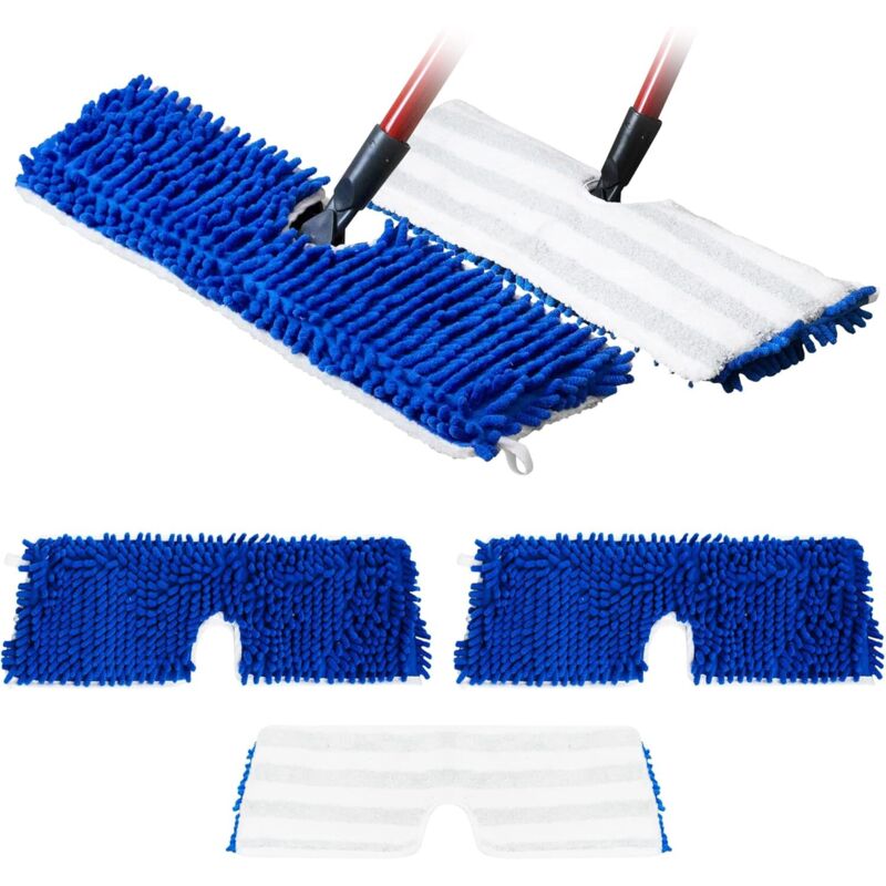 3er-pack Mikrofaser-nachfüllpackung (45,7 Cm) Für Waschbaren Wischmopp