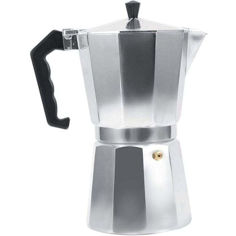 Ortviai 450ml Aluminium-kaffeekanne Im Italienischen Stil Für Herd, Büro Oder Zuhause
