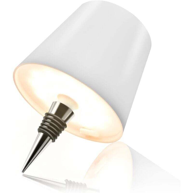 Ortviai Wiederaufladbare Kabellose Led-flaschenlampe, 3 Farben, Einstellbare Helligkeit, Ip54 Wasserdicht Für Den Innen- Und Außenbereich