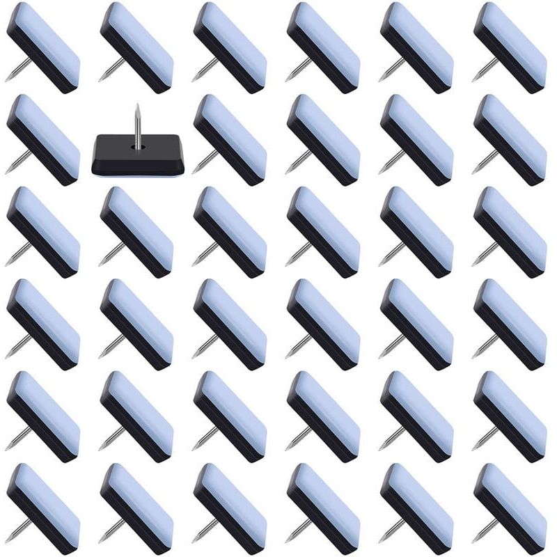 Packung Mit 50 Teflon-gleitgleitern 25x25 Mm Für Möbel Und Stühle – Einfache Montage